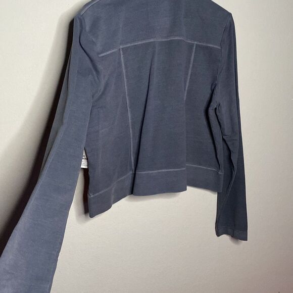 NWT Women’s Solid Gray Zip Front Jacket Size XXL - Picture 8 of 8